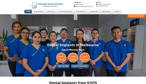 High Dental Implants Melbourne