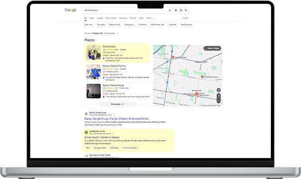 Google SEO for Dentists