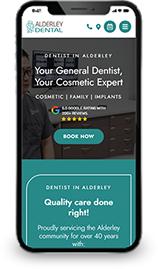 Alderley Dental iphone