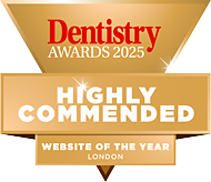 Dentistry Awards 2025 Highly Commended Logo