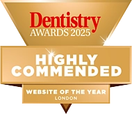 Dentistry Awards 2025 Highly Commended Logo