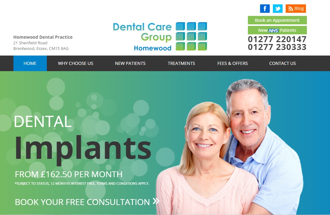 Dental sites that look stylish and modern